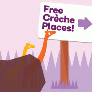 Giraffe - Free creche places