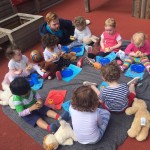 Fun with the Teddies at Elm Park