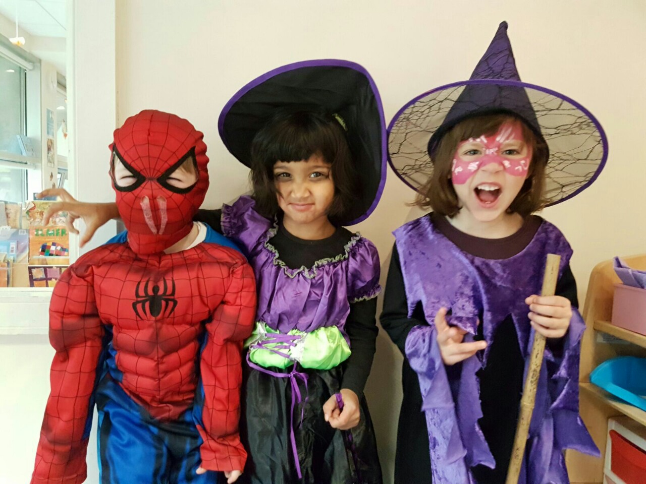 Spiderman and his Witch Friends in IFSC
