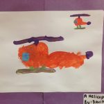 Helicopter Art @ Giraffe Childcare Harcourt