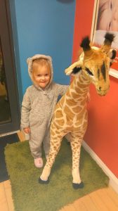 Pyjama day at Giraffe Childcare Celbrdige